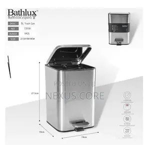 5L Stainless Steel Pedal Bin