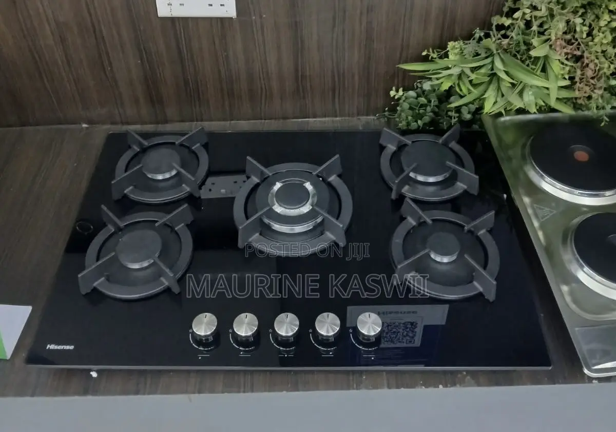 Hisense 75cm Inbuilt Hob Cooker 5gas - Black
