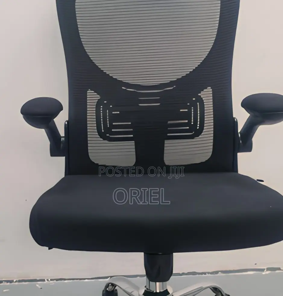 Office Chair : Office Mesh Chair With Flip Arms