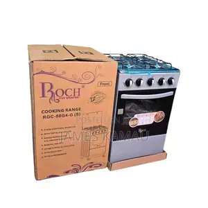 Roch 50×55 Full Gas Standing Cooker – 4 Gas Burners