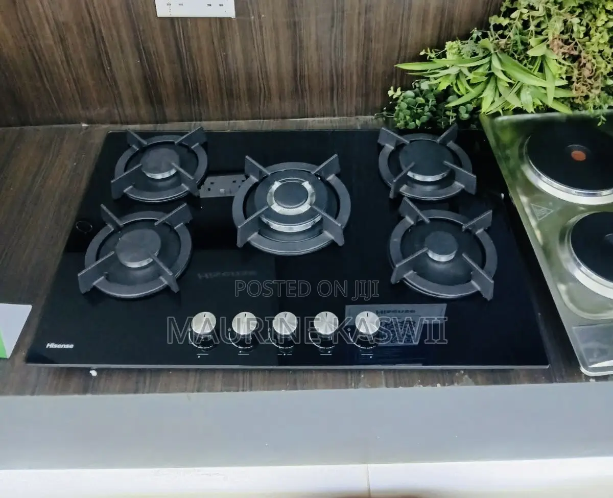 Hisense 75cm Inbuilt Hob Cooker 5gas - Black