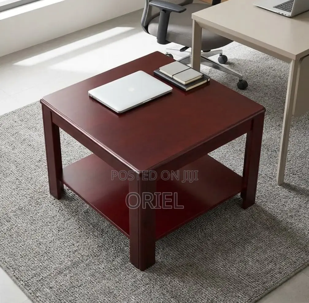 Office Mahogany Coffee Table : Modern Center Coffee Table