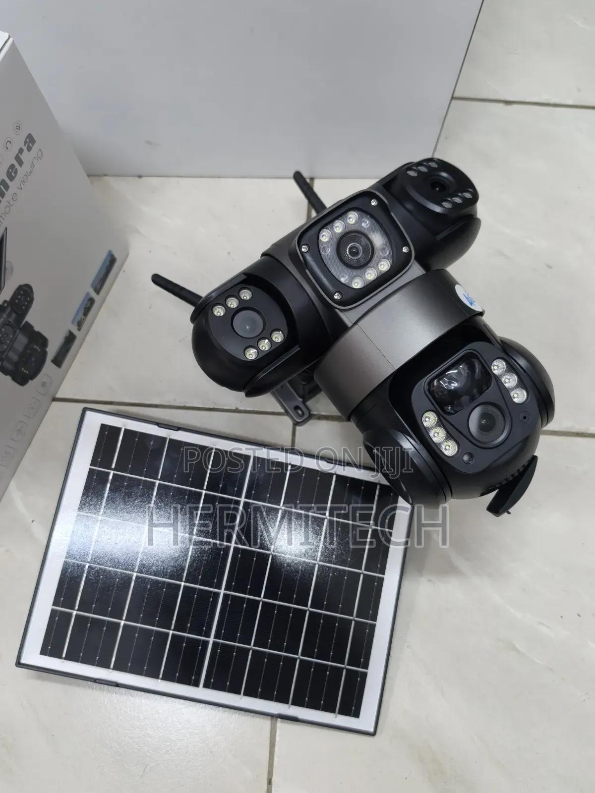 Triple Lens 4G Solar CCTV for Reliable Outdoor Security Monitoring