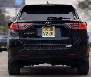 Toyota Harrier 2016 Black