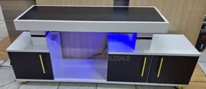 White and Black Istanbul 1 TV Stand