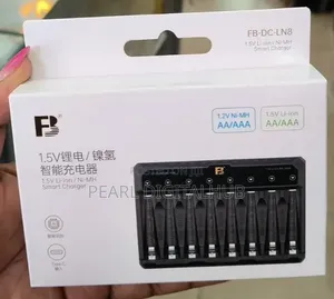 FB-AA/AAA 1.2v/1.5v 8 Battery Smart Charger