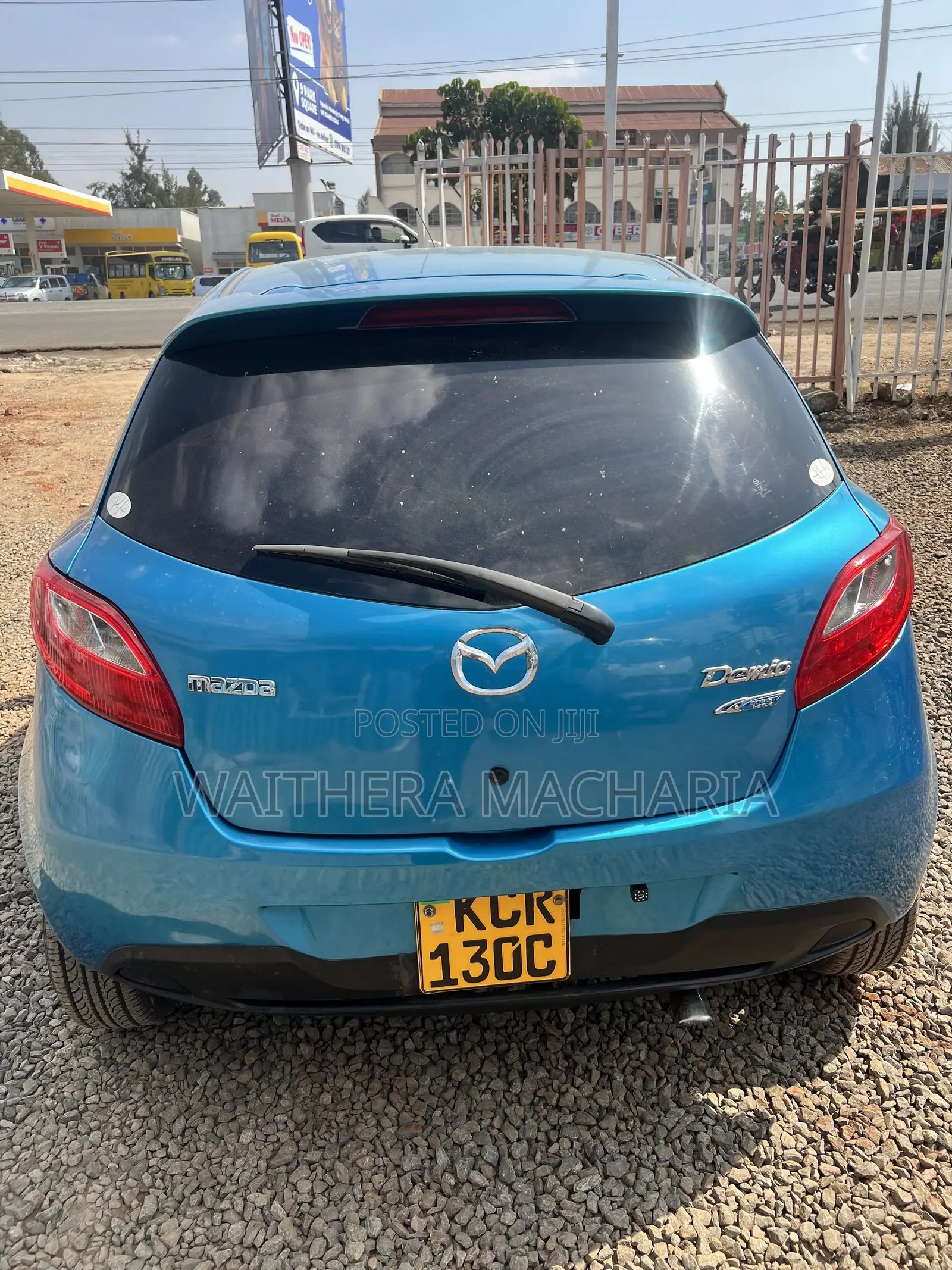 Mazda Demio 2012 Blue