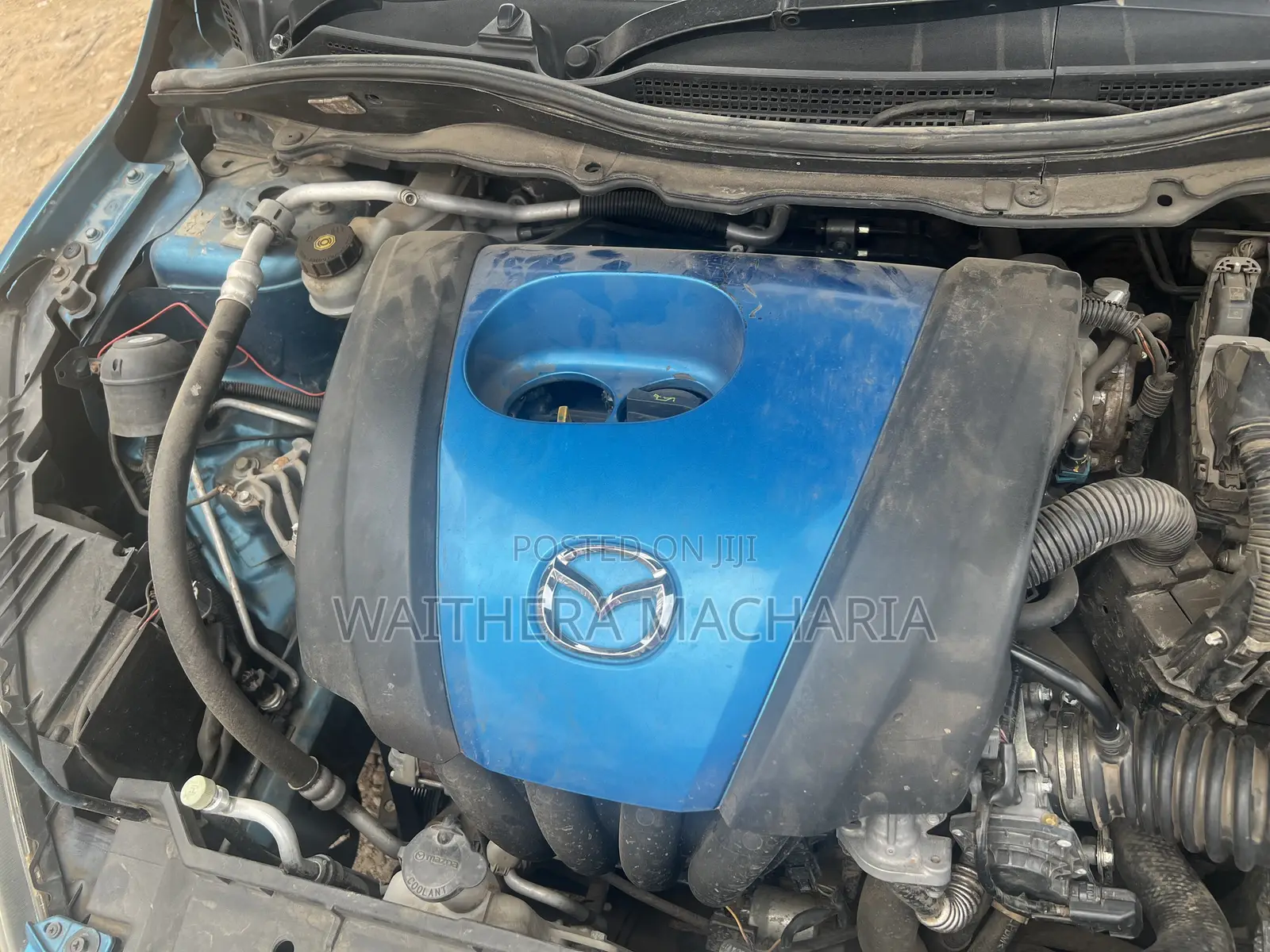 Mazda Demio 2012 Blue
