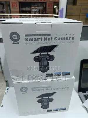 Triple Lens 4G Solar CCTV With Motion Detection and Night Vision