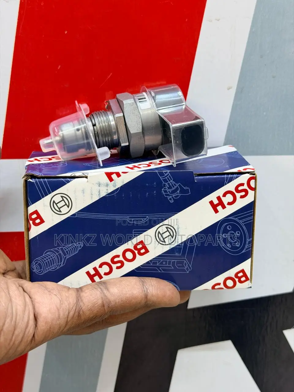 BMW Fuel Rail Pressure Regulator for M57N2 - Bosch 