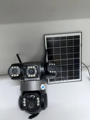 Triple Lens 4G Solar Powered CCTV for Farms and Agricultural Areas