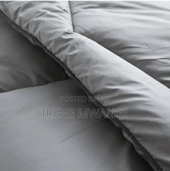 Cotton Stripped Binded Duvet Set
