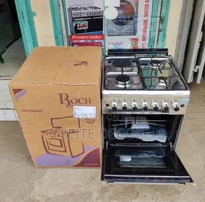 Roch 60x60 Standing Cooker 3+1 – Turkey Premium Silver
