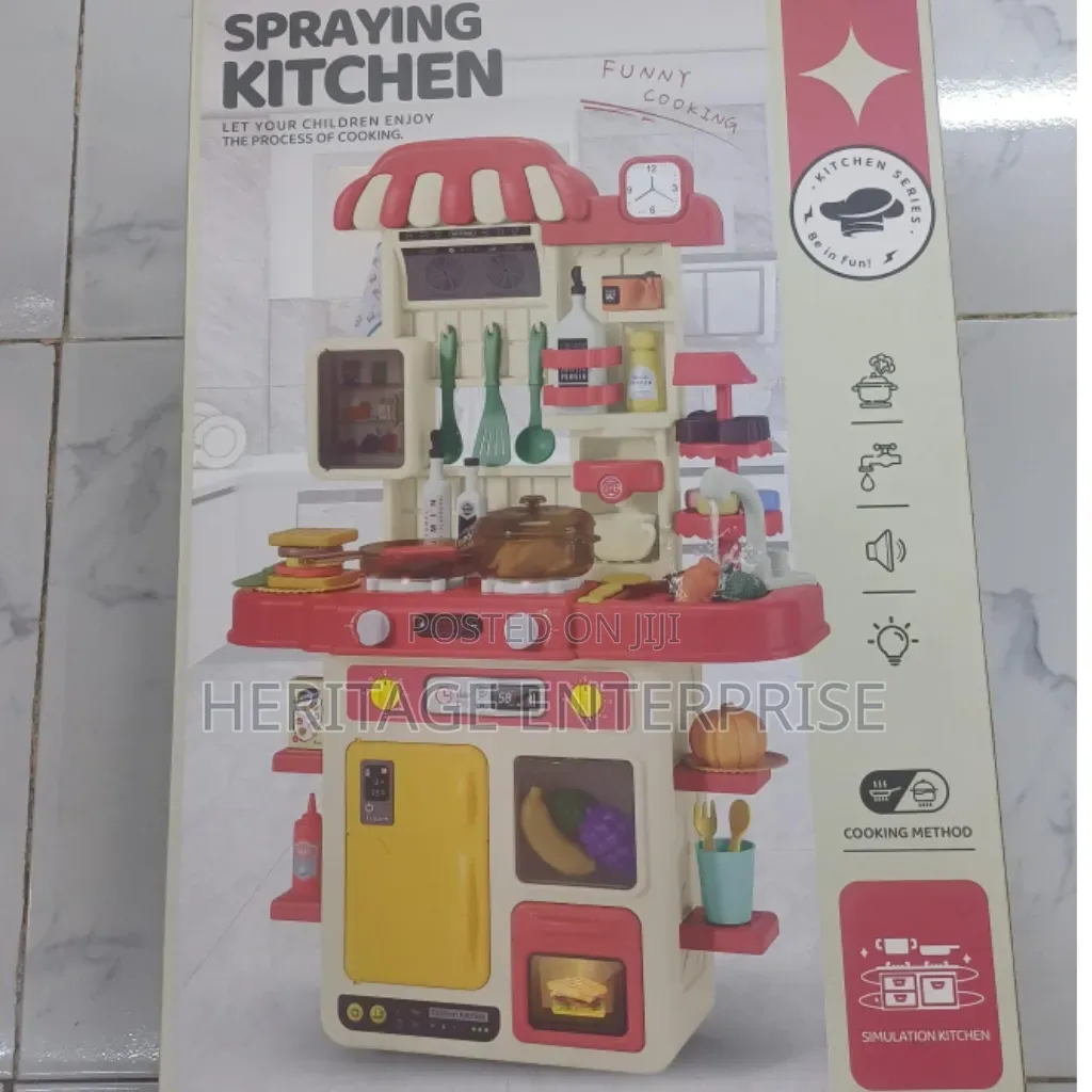 Kids Playing Kitchen Set 72cm
