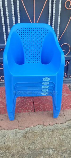 Bright Orange Modern Plastic Chairs