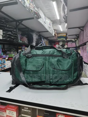 Unisex Travel / Gym / Hiking Bag – Duffle Backpack