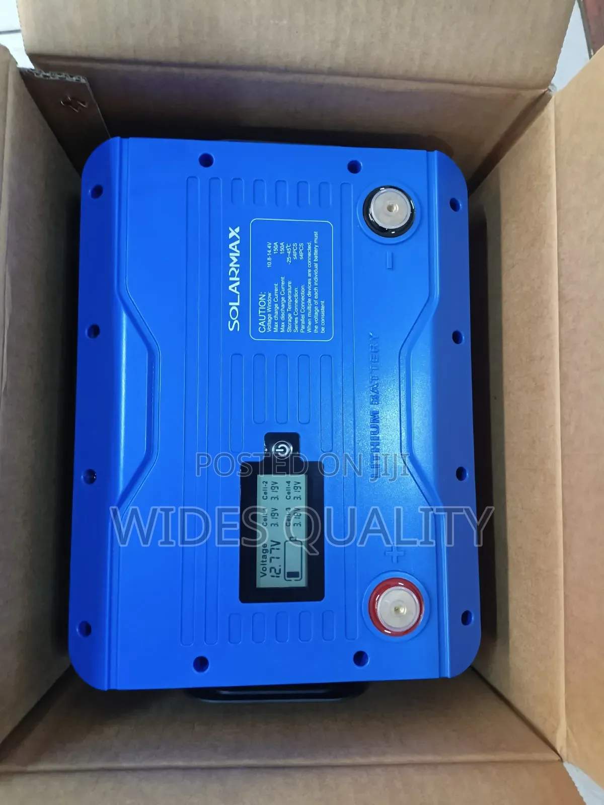 Solarmax 12.8V 200Ah Lithium Iron Phosphate Deep Cycle Battery