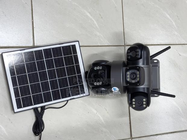 Triple Lens 4G Solar Powered CCTV for Gates and Compound Monitoring