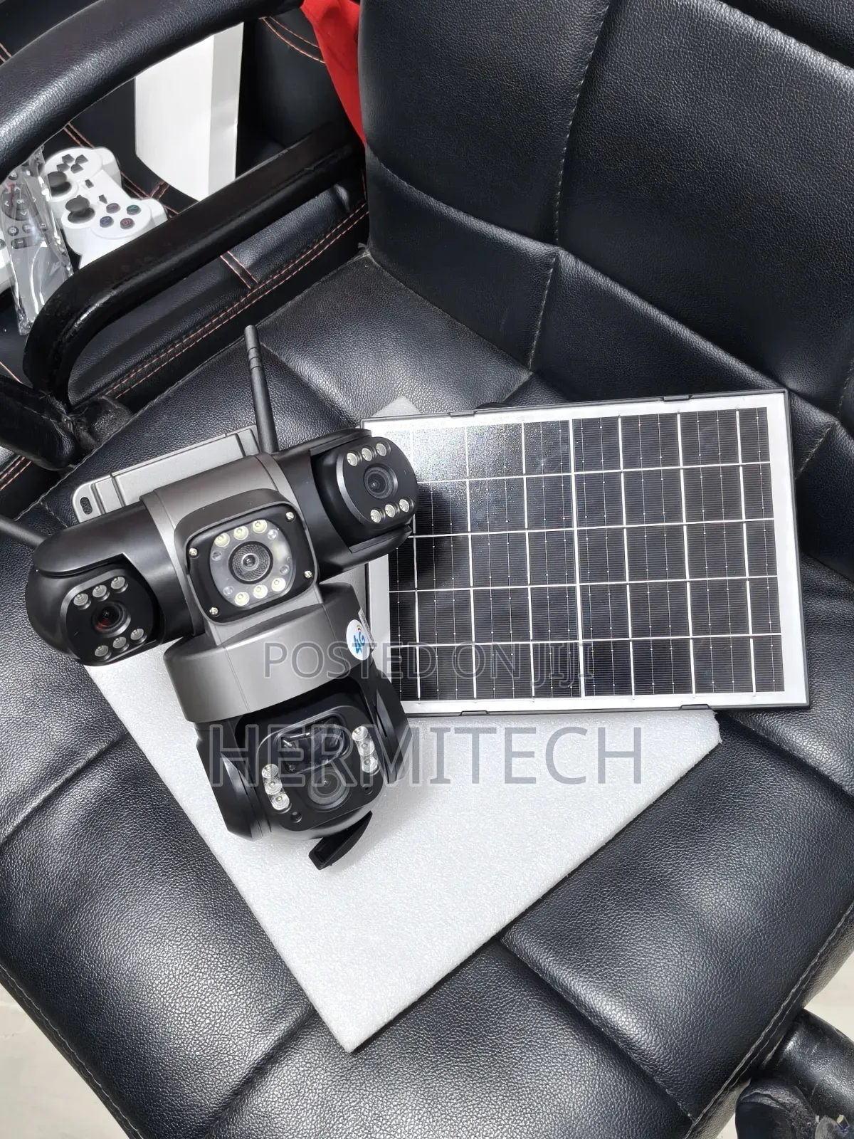Triple Lens 4G Solar CCTV With Remote Mobile Viewing and Alerts