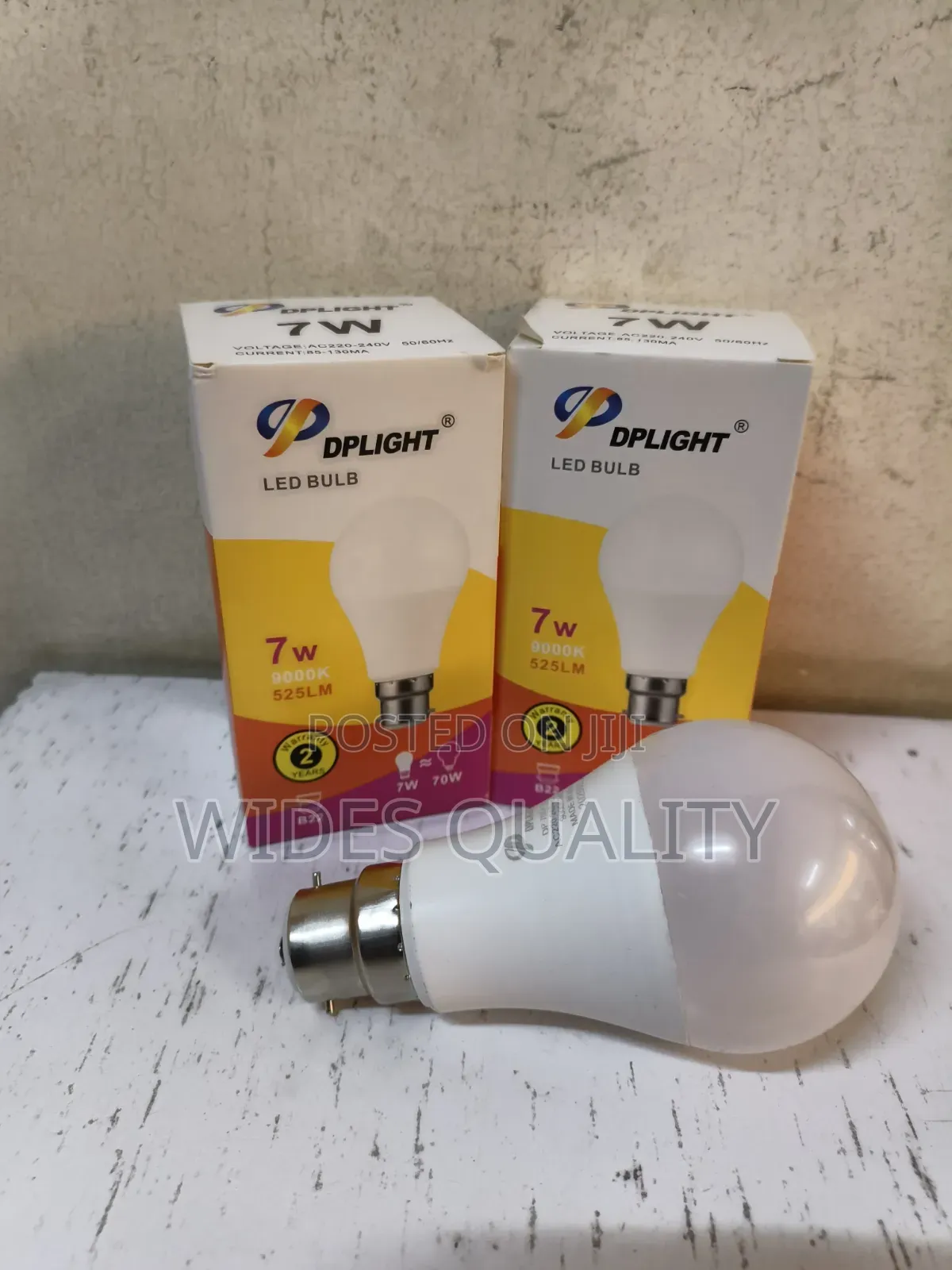 7 Watts DC Bulbs