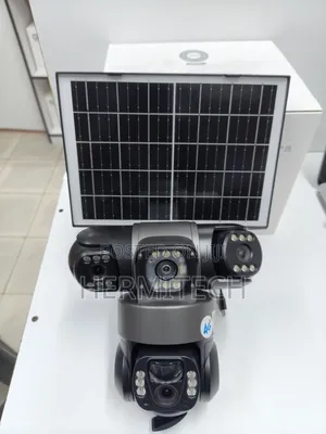 Triple Lens 4G Solar CCTV for Schools, Offices and Outdoor Areas