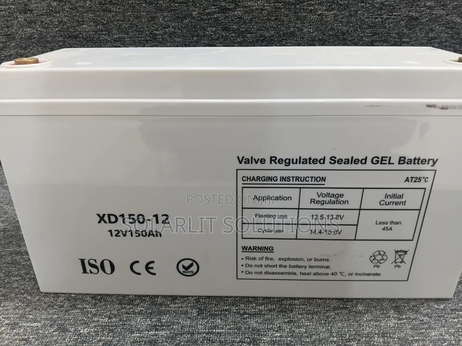 Gel Battery 150Ah