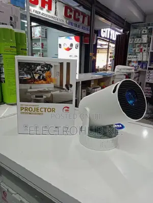 HY300 Pro Max Portable Smart Projector With Inbuilt Battery
