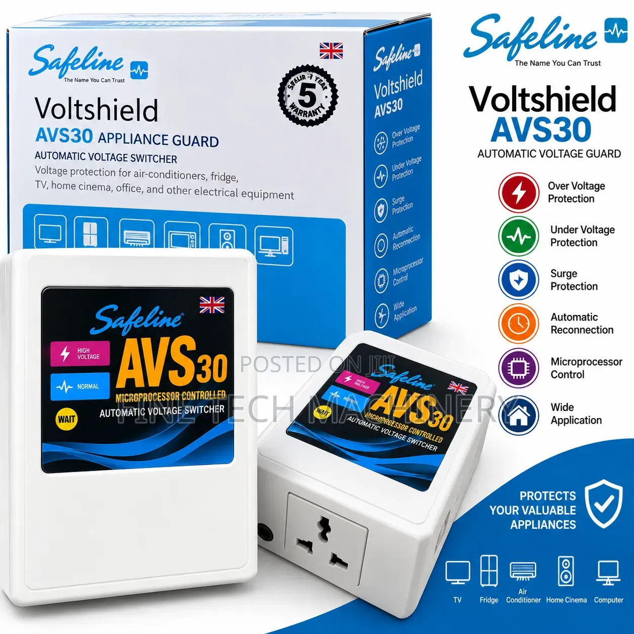 Sollatek AVS 30 Voltage Protector