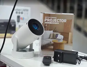 HY300 Pro Battery Powered Rechargeable Android Projector