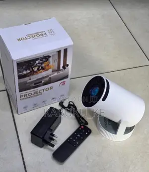 Android HY300 Smart Home Cinema Projector With Rechargeable Battery
