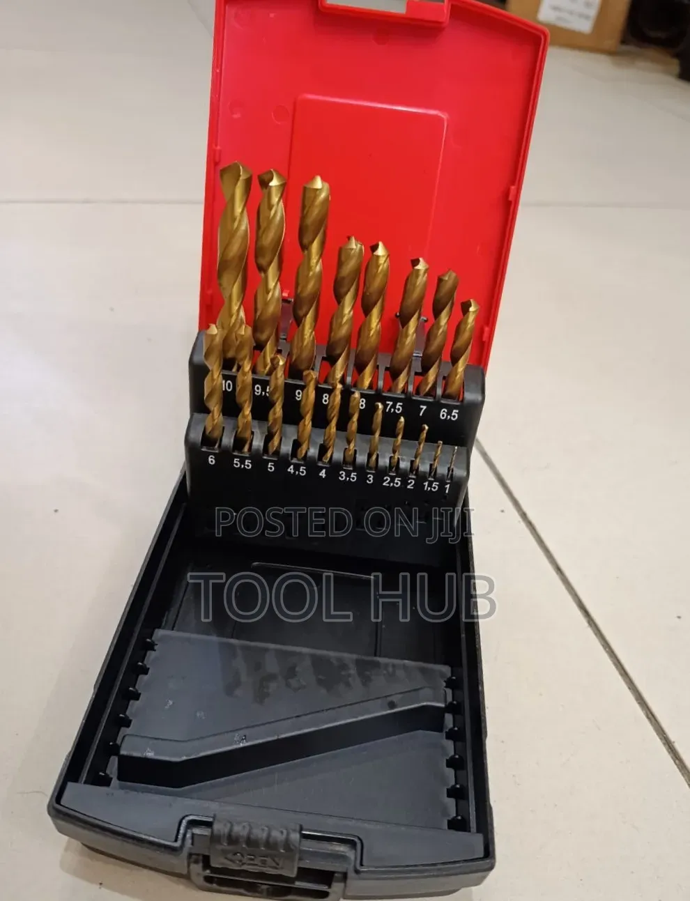 Yato YT-44676 Twist Drill Bit Set HSS-TiN.