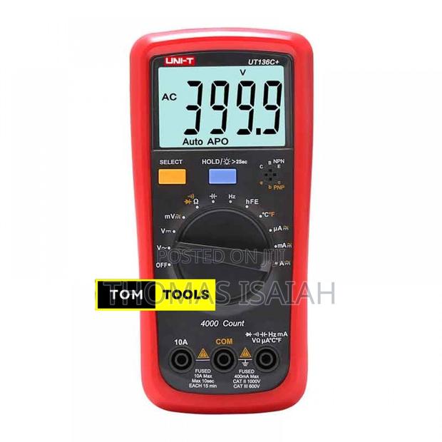 Uni-T Unit Ut136c+ Digital Multimeter - main view