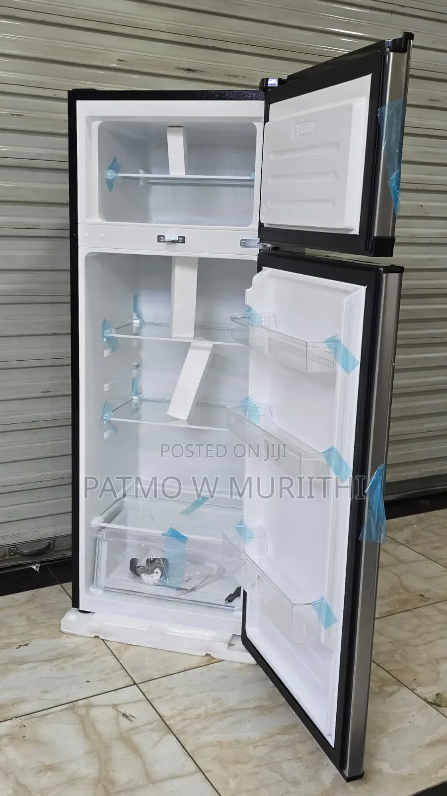 Ramtons 204L Double Door Fridge(Model RF/345) Direct Cool(Frost)