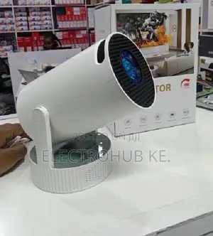 HY300 Pro Max Portable Movie Projector With Inbuilt Battery