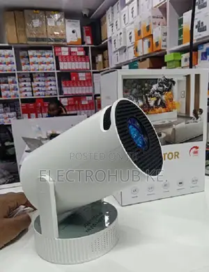 HY300 Pro Max Portable Movie Projector With Inbuilt Battery