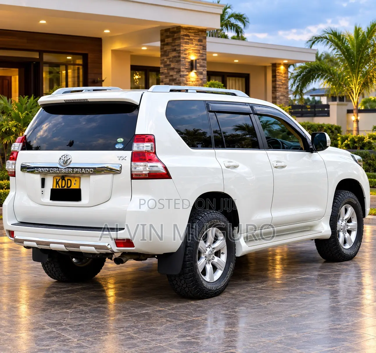 Toyota Land Cruiser Prado 2014 White