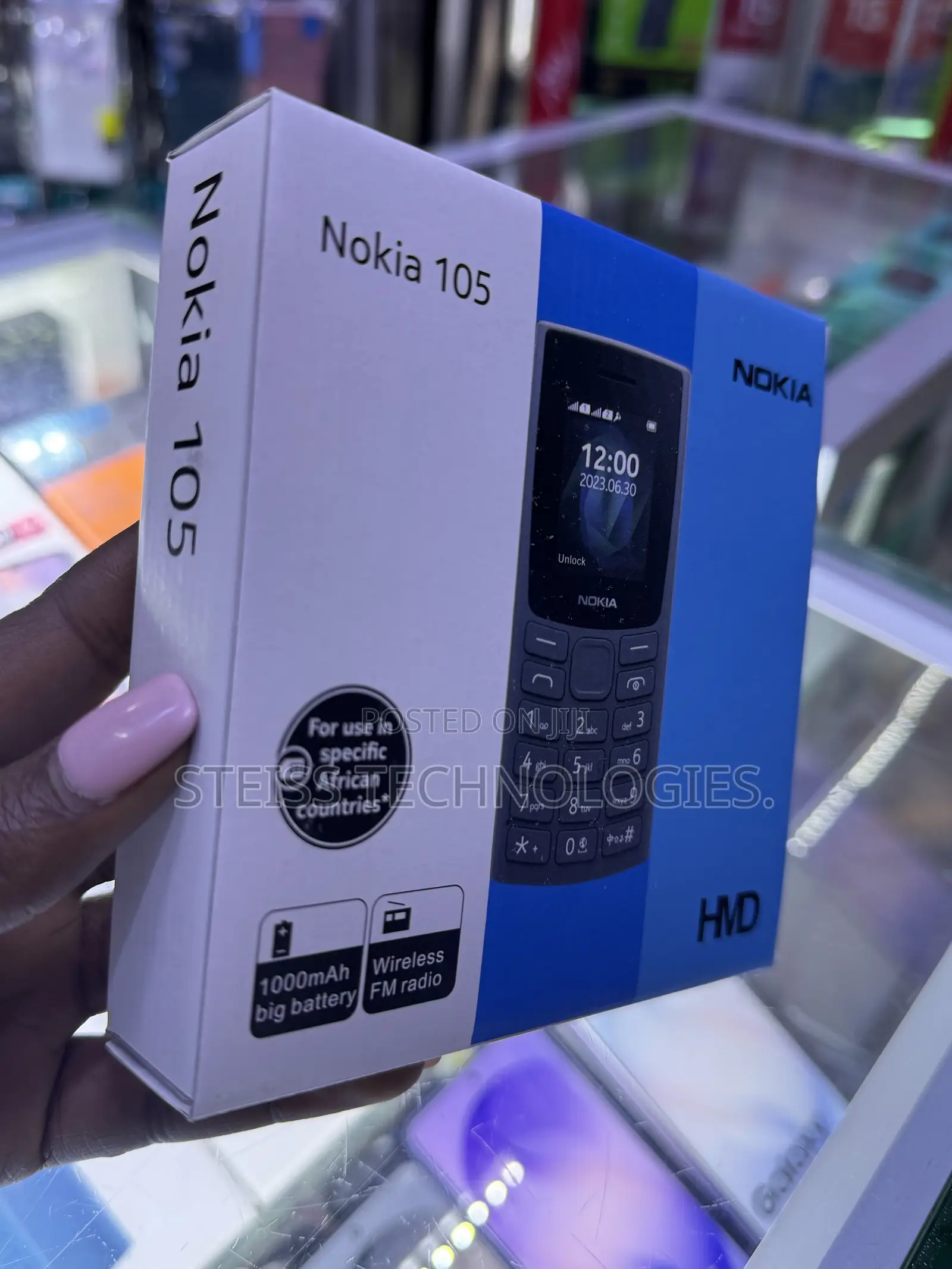 New Nokia 105 Black
