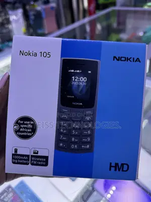 New Nokia 105 Black