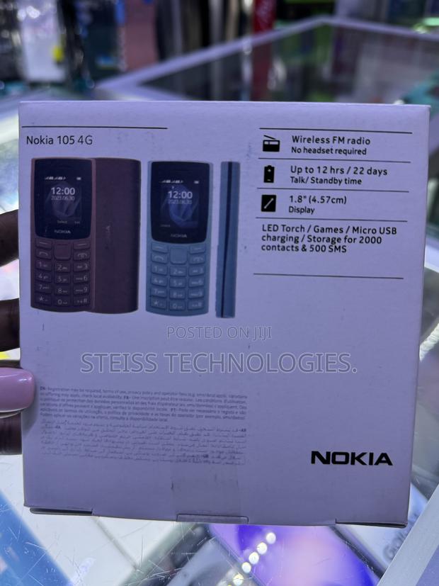 New Nokia 105 Black - thumbnail 3