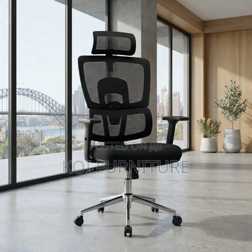 Office Chairs; Orthopedic Executive Mesh Fully Fabrc Chairs