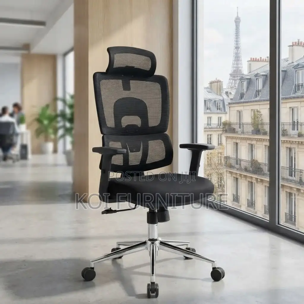 Office Chairs; Orthopedic Executive Mesh Fully Fabrc Chairs