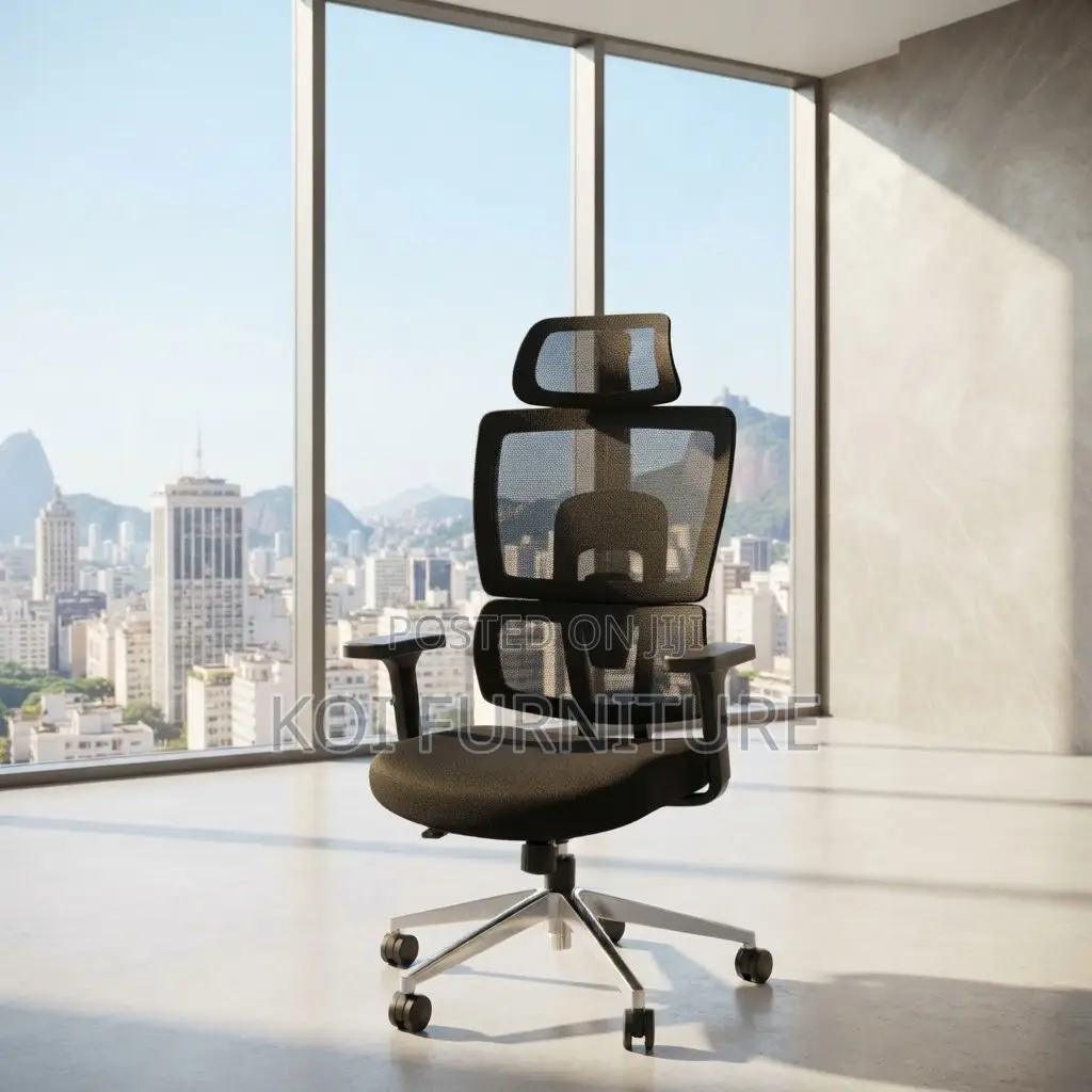Office Chairs; Orthopedic Executive Mesh Fully Fabrc Chairs