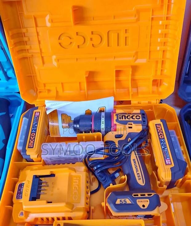 Ingco 20V Cordless Brushless Impact Drill - main view