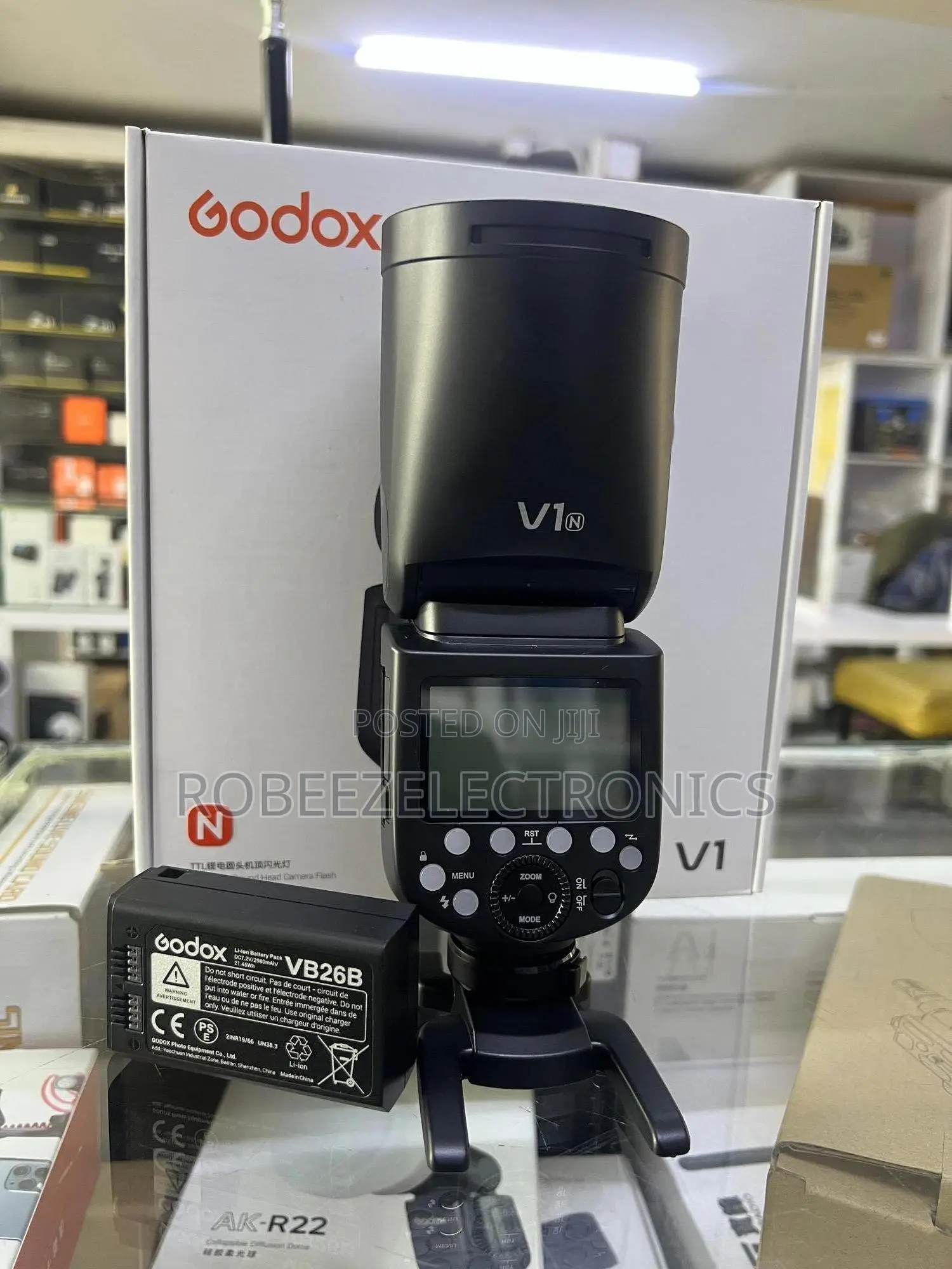 Godox V1 Round-Head Flash for Nikon