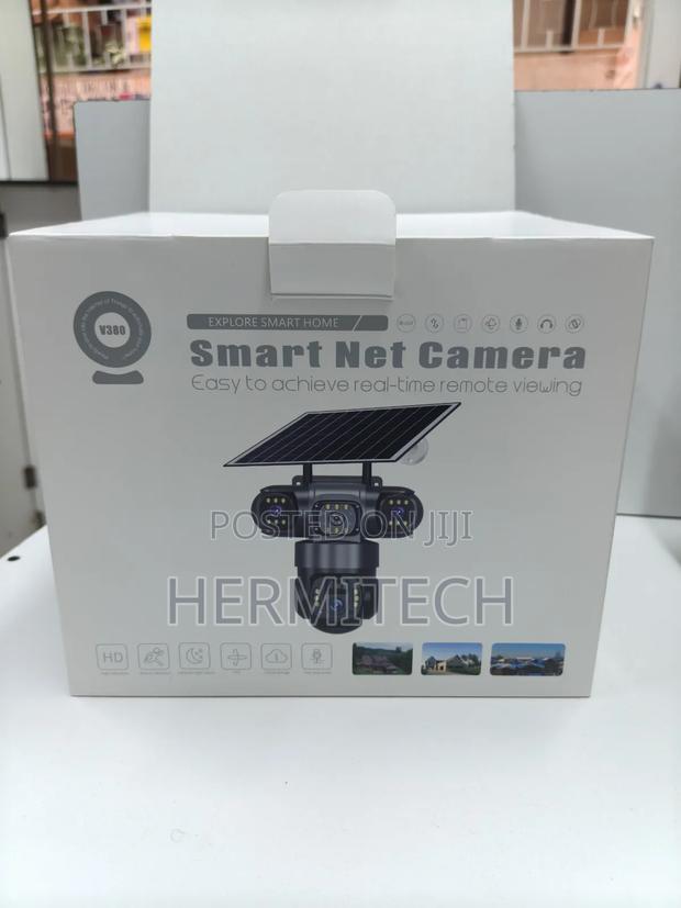 Triple Lens 4G Solar CCTV for Perimeter and Boundary Surveillance - main view