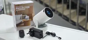 HY300 Rechargeable Portable Mini Projector,Built-in Battery,Android OS