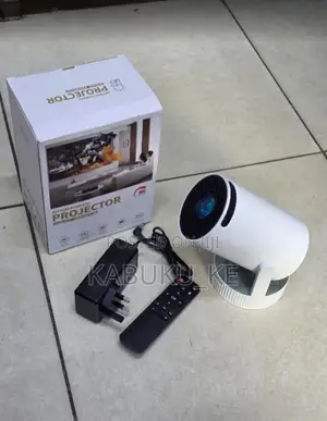 Rechargeable Mini Portable Projector With Android 13 Wifi+bluetooth