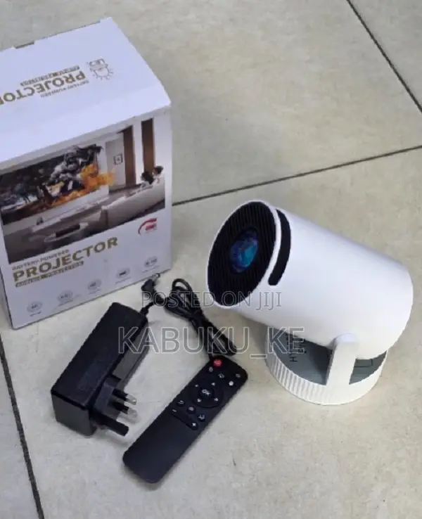 Rechargeable Mini Portable Projector With Android 13 Wifi+bluetooth