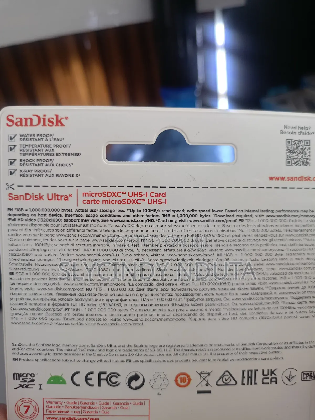 SanDisk Ultra microSDXC Card 128GB