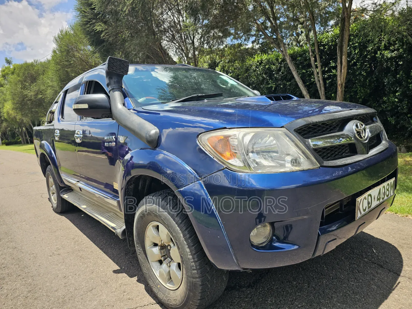 Toyota Hilux 3.0 D-4D Double Cab 2008 Blue